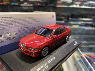 吉華@ 1/43 Solido S4310504 BMW E39 M5 Imola Red