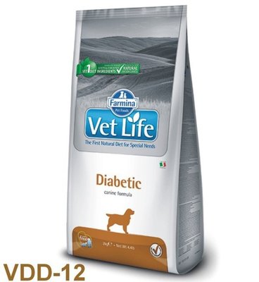 法米納 VDD-12 犬用(2kg) 處方-血糖管理配方 狗飼料 血糖管理處方飼料 犬用飼料 處方飼料