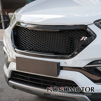2018Hyundai現代 Santa Fe 專用 改裝中網 R款 韓國進口汽車內飾改裝飾品 高品質