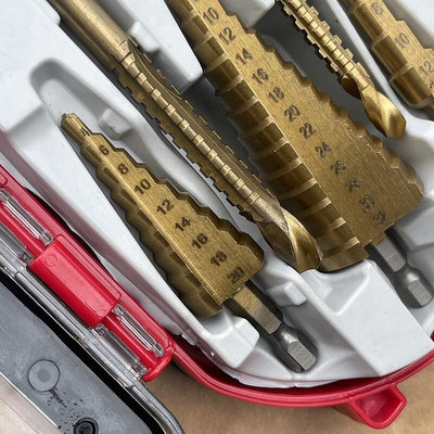 鑽頭 鑽孔 電鑽 電動起子 工具 裝潢 六件組 不鏽鋼 木頭B9