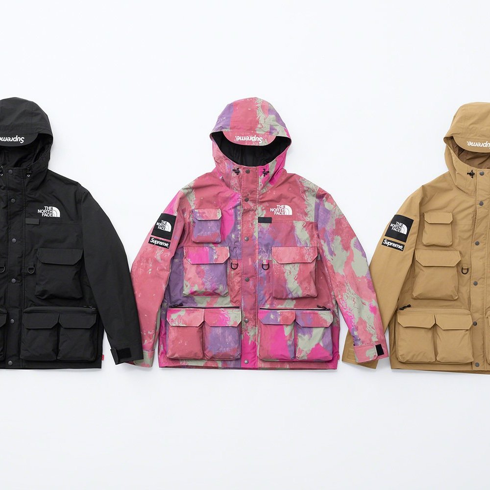 ☆LimeLight☆ Supreme x The North Face Cargo Jacket 十袋風衣外套