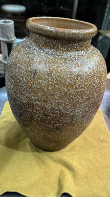 日本古信樂燒花瓶/茶葉罐