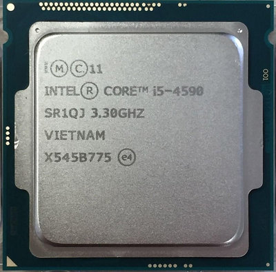 【尚典3C】Intel Core i5-4590 處理器 6M 快取最高 3.70 GHz XX企業汰換 中古.二手.