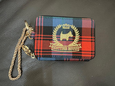 Scottish house 經典格紋零錢包