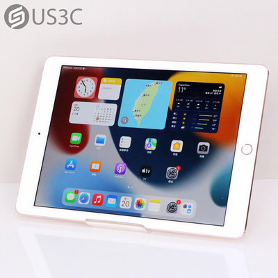 【US3C-高雄店】【一元起標】台灣公司貨 Apple iPad Pro 9.7吋 128G WiFi版 粉色 Touch ID 蘋果平板 平板電腦