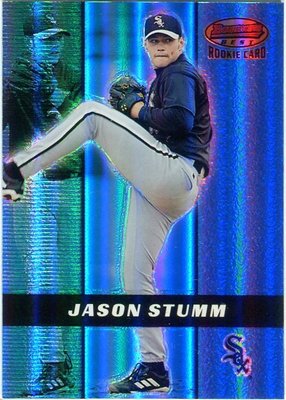 Jason Stumn 2000 Bowman's Best RC 限量新人卡 0299/2999 [P]