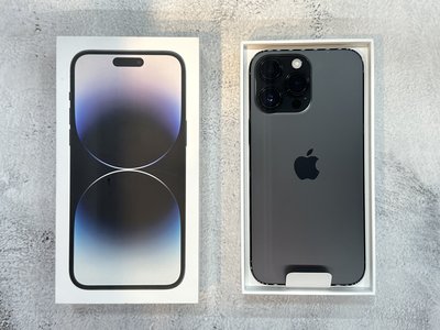 🌚 拆封新機 iPhone 14 pro max 256G 黑色 台灣貨 100% 12/29