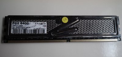 OCZ DDR2-800 2GB記憶體OCZ2VU8002G PC2-6400 2G大衛肯尼OCZ2T800C44GK