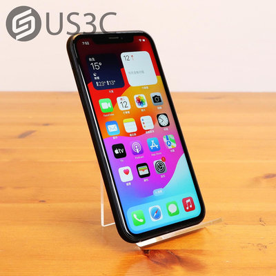【US3C-板橋店】公司貨 Apple iPhone XR 128G 6.1吋 黑色 1200萬畫素 Face ID 無線充電 UCare提供6個月保固