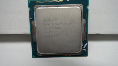 Intel® Core™ i5-4570 ,, 3.20 GHZ (MAX 3.60 GHZ) / 6M ,,4核心/4執行緒,,1150腳位...,無散熱風扇
