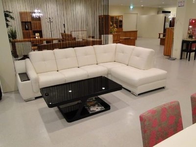 【順發傢俱】牛皮~K1型~L型沙發~客製樣式