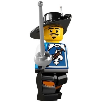LEGO 樂高 Musketeer 西洋劍客 人偶包第4代 8804