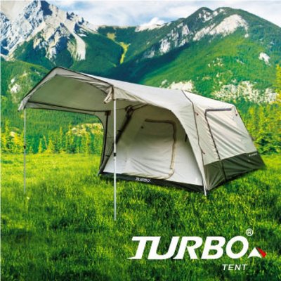 【露營趣】TURBO TT-TL300 TENT Lite 300 8人快速帳篷 專利快速帳 八人帳