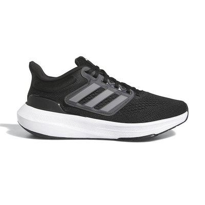 Adidas Ultrabounce J 大童 黑白 網布 透氣 緩震 運動 慢跑鞋 HQ1302