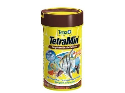 《魚趣館》免運費 T104德國Tetra德彩Min熱帶魚薄片飼料 250ml 孔雀魚