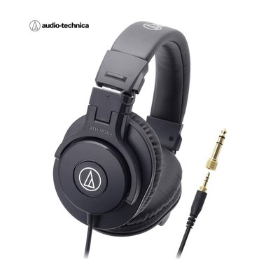 【老羊樂器店】開發票 日本 鐵三角 Audio-Technica ATH-M30X 專業型監聽耳機 耳罩式 公司貨