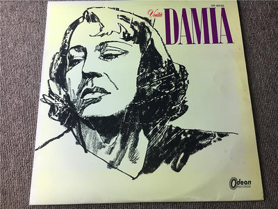 黑膠唱片香頌女聲 Damia –J版黑膠LP S19974