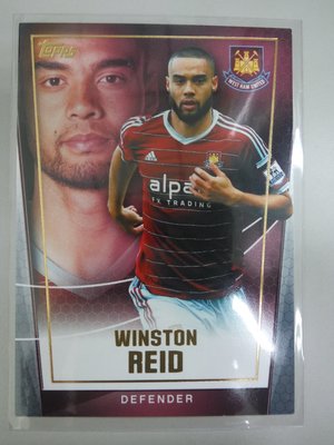 Winston Reid - 普卡 - 2015 Topps Premier Club