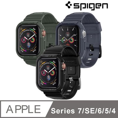 【 ANCASE 】 SGP Spigen Apple Watch (44mm) Rugged Armor Pro保護殼