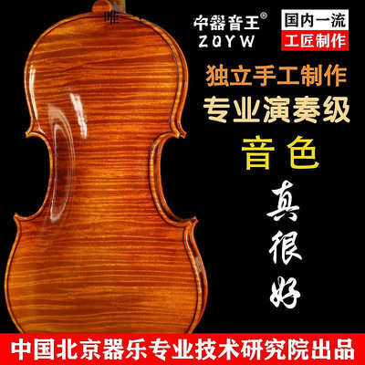 小提琴專業演奏級大師獨立手工制作小提琴瓜奈利斯氏意大利進口歐料小提手拉琴