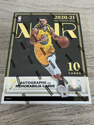 PANINI 2020-21 NOIR NBA籃球盒卡 全新未拆封 附上近期EBAY結標價