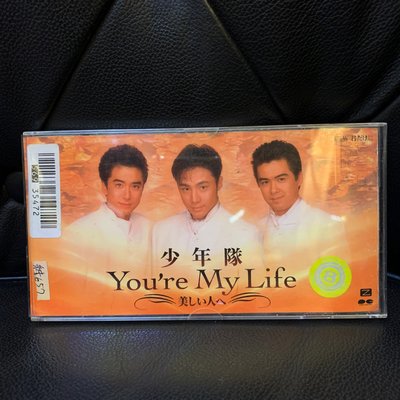 【二手CD】少年隊－You're My Life ，日本版3吋單曲CD，1993發行。