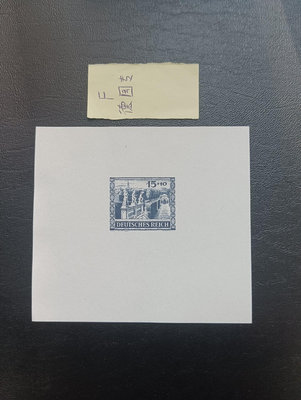 德國專場～1941年維也納博覽會郵票印樣一件，少見！！！品相