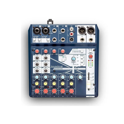 『好聲音樂器』Soundcraft Notepad8FX USB混音器 混音器 Mixer