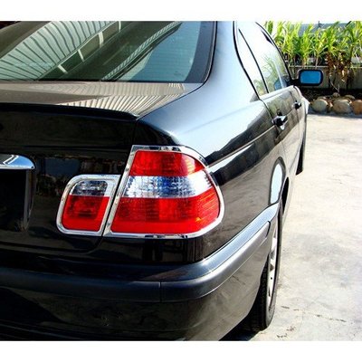 【JR佳睿精品】BMW 3系列 E46 318 320 2001-2005 鍍鉻後燈框 尾燈框 飾條 改裝 台灣製