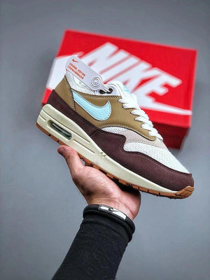 【謝爾比】耐克/Nike Air Max 1 PRM “Crepe Hemp” 黃棕色 漢麻帆布