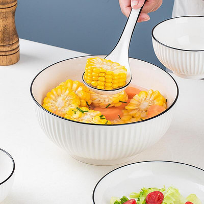 2只裝家用大號湯碗泡面碗創意個性日式餐具加厚碗簡約大碗陶瓷碗