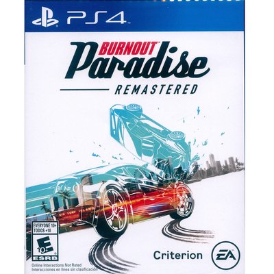 【一起玩】 PS4 橫衝直撞：狂飆樂園 英文美版(LATAM) Burnout Paradise Remastered