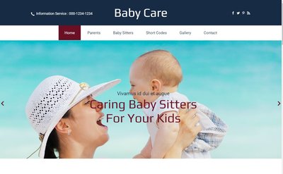 Baby Care a Society 響應式網頁模板、HTML5+CSS3、網頁設計  #17348