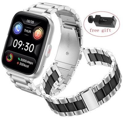 DTA WATCH S60 智能手錶錶帶 金屬 表帶 不鏽鋼 磁吸 DTA S60 手表 表帶米蘭尼斯 手腕帶 磁貼錶帶