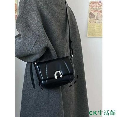 CK生活館高級感熱門小方包2023新款法式小眾包包時尚簡約手提包單肩斜背包
