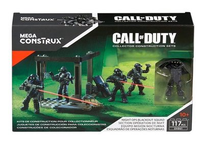 Mega Construx Call of Duty Night Ops Blackout Squad~全家店到店