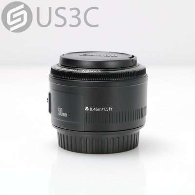 【US3C-桃園春日店】【一元起標】Canon EF 50mm F1.8 II 標準至中距定焦鏡頭 恒定光圈 單眼鏡頭 二手鏡頭