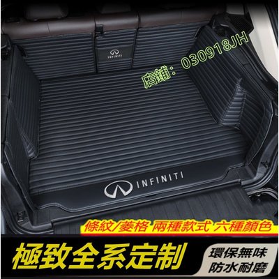 極致行李箱墊 後備箱墊 後車廂墊 Infiniti QX50 QX60 QX70 QX30 EX FX 防水耐磨 尾箱墊-飛馬汽車