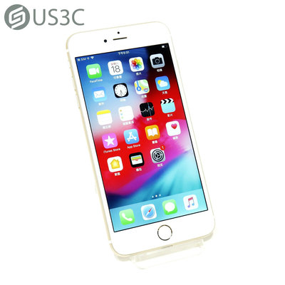 【US3C-青海店】【一元起標】台灣公司貨 Apple iPhone 6 Plus 64G 金色 5.5吋 LCD 指紋感應 4G LTE 二手手機