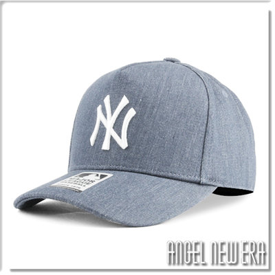 【ANGEL NEW ERA 】MLB Old Fashioned Cap NY  紐約 洋基 淺色單寧 卡車帽