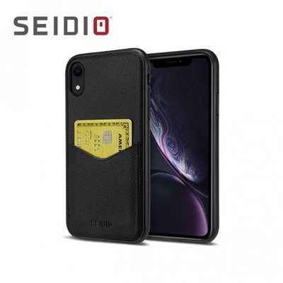 【妮可3C】SEIDIO 極簡皮革手機保護殼-EXECUTIVE for iPhone XS MAX