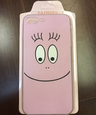 iphone7 plus + 5.5吋廠 泡泡先生 微笑 手機保護殼 手機殼 barbapapa 硬殼