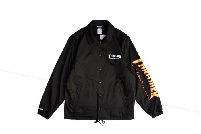 激レア】LOGO Coach Jacket (white) L 限定品-