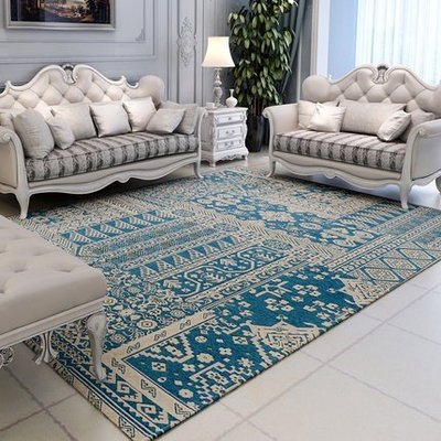 地毯客廳茶几臥室床邊長方形榻榻米歐式地毯可機洗簡約現代