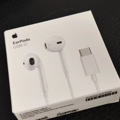 全新APPLE線控耳機 iPhone 15系列｜iPad手機平板 有線耳機 EarPods 具備USB-C口 連接
