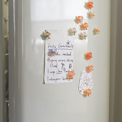【臻上严选】CocoRun_日本立體ins風設計櫻花風車冰箱貼磁力貼 可愛裝飾可愛冰箱貼家居裝飾 冰箱貼