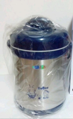 ♡健康快樂♡三光牌 小蟻布比 源味提鍋1.5L附菜盆H-1500 (藍色)二層高真空 悶燒鍋/保溫提鍋/便當盒