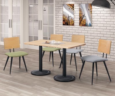 【宏興HOME BRISK】奥利4尺實木圓角餐桌，促銷全省西部市區免運費，《XU新品22》。2.