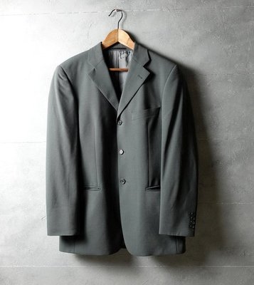 瑞士品牌 strellson 灰色 羊毛 西裝外套 46號