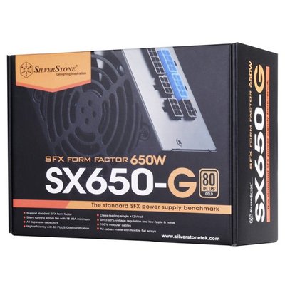 小白的生活工場*銀欣 SILVERSTONE SX650-G 80PLUS SFX 金牌電源供應器